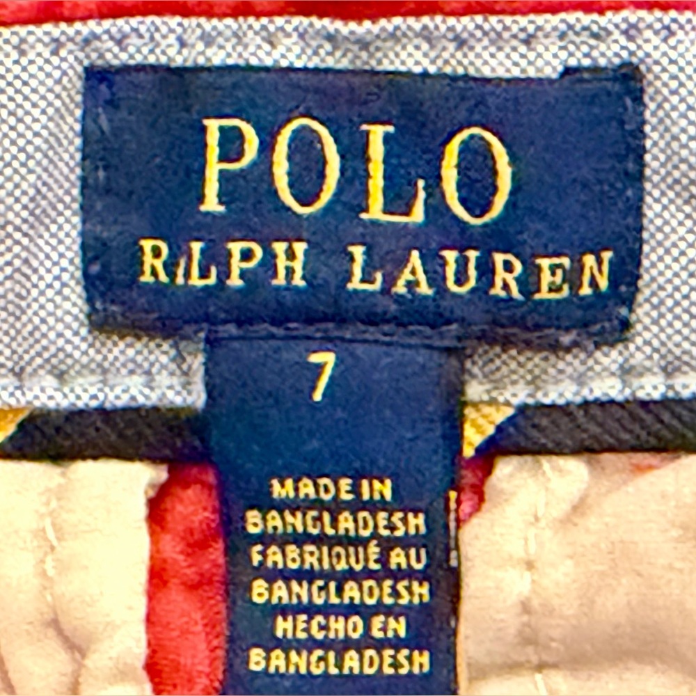 Polo by Ralph Lauren Kids Red Corduroy Pants - Picture 6 of 7